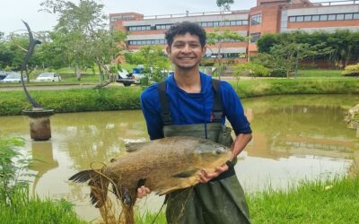 Intercambio de peces en la UCAB Guayana propicia la educación ambiental y un ecosistema equilibrado