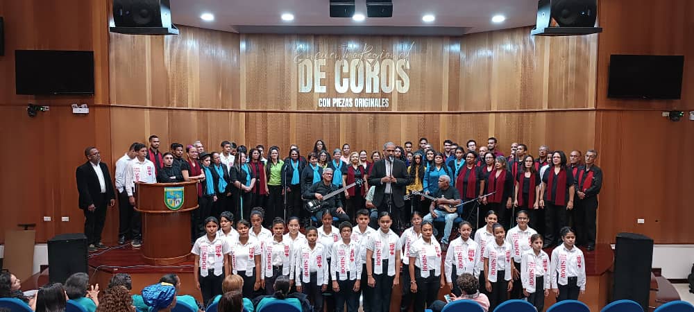 II Encuentro Regional de Coros con Piezas Originales reunió a más de 100 coralistas