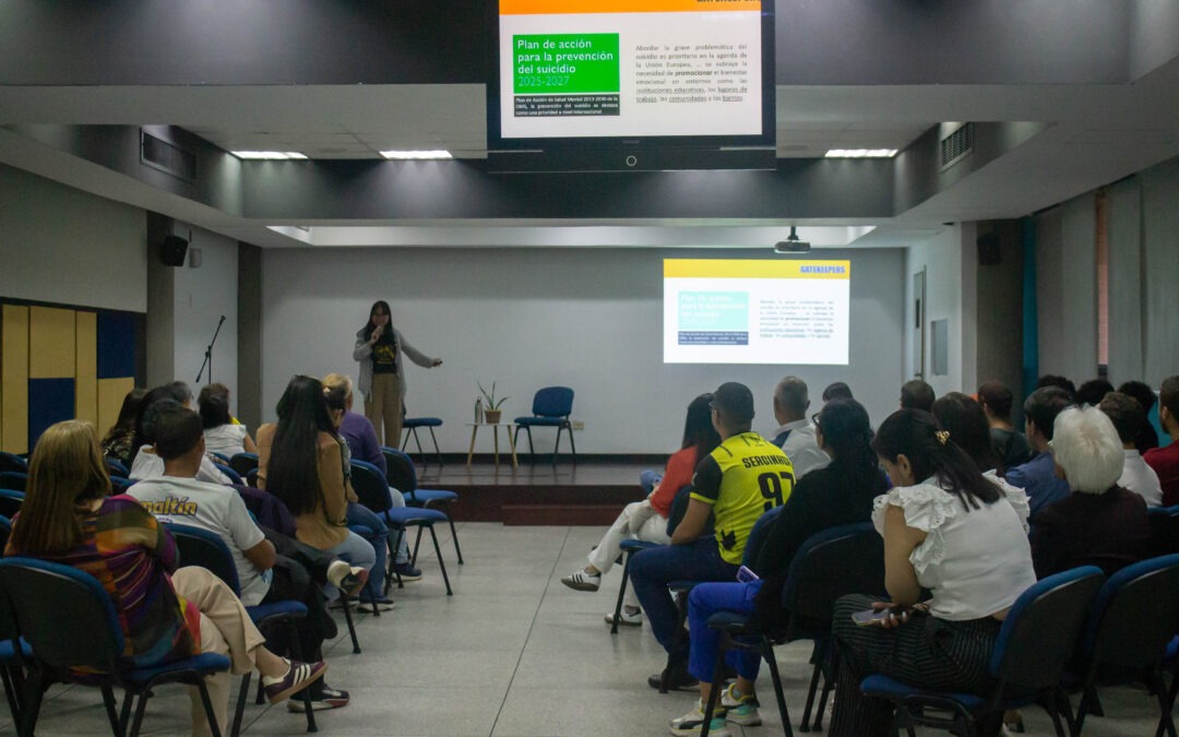 UCAB Guayana brinda herramientas de prevención del suicidio a su comunidad