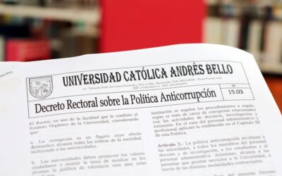 Política anticorrupción refuerza compromiso de la UCAB con la transparencia