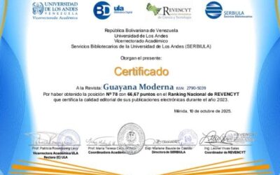 Guayana Moderna se consolida como la segunda mejor revista de la UCAB